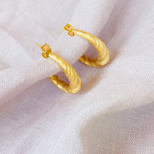 Load image into Gallery viewer, Swirl hoops