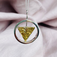 Load image into Gallery viewer, Earth-Water reversible necklace