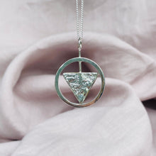 Load image into Gallery viewer, Earth-Water reversible necklace