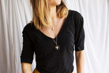 Load image into Gallery viewer, Small Earth-Water reversible necklace