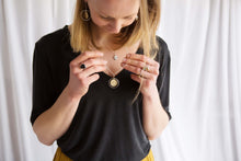 Load image into Gallery viewer, Solar-Lunar reversible necklace