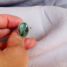 Load image into Gallery viewer, Cornish serpentine ring
