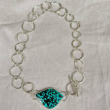 Load image into Gallery viewer, Spider Turquoise necklace
