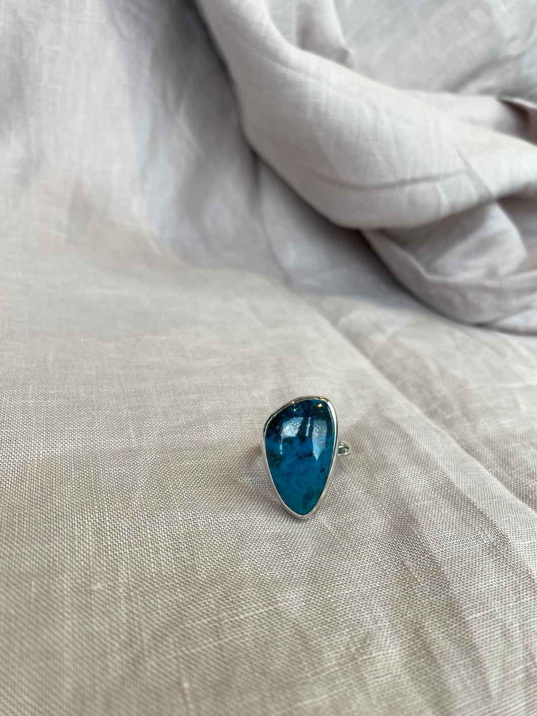 Chrysocolla ring