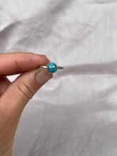 Load image into Gallery viewer, Small Round Turquoise Ring
