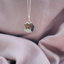 Load image into Gallery viewer, Small Solar-Lunar reversible necklace
