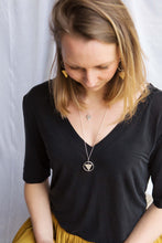 Load image into Gallery viewer, Earth-Water reversible necklace
