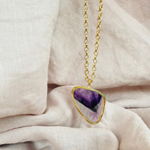 Load image into Gallery viewer, Large Amethyst Necklace
