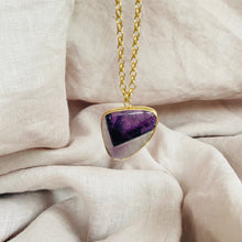 Load image into Gallery viewer, Large Amethyst Necklace
